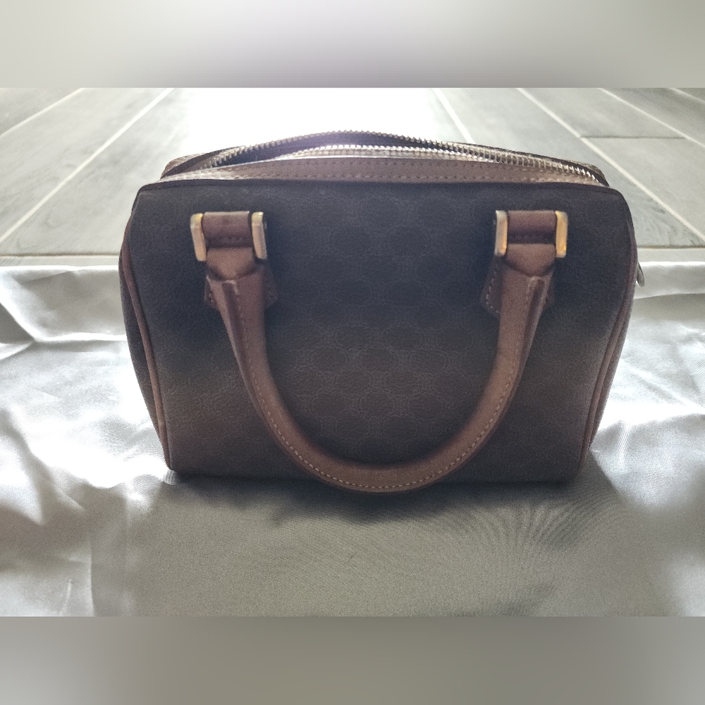 Celine Macadam Mini Boston Handbag - Picture 2 of 13